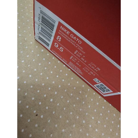 Nike Gato Monarch Gum HQ6020-800 Size 8 Shoes Futsal Indoors - Picture 2 of 9